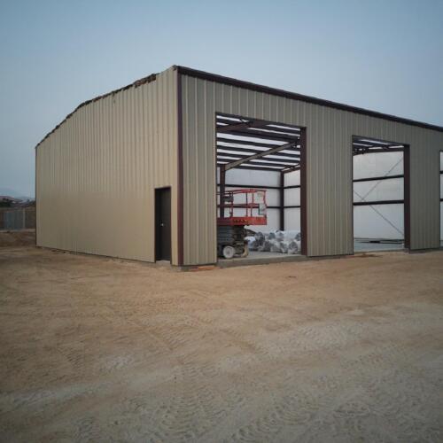 3000 Sq Ft Metal Building Workshop Construction Perigon Development 