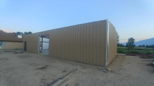 3000 Sq Ft Metal Building Workshop Construction Perigon Development 