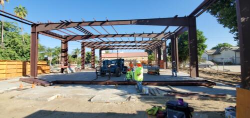 6000 Sq Ft Metal Building Workshop Construction Perigon Development 