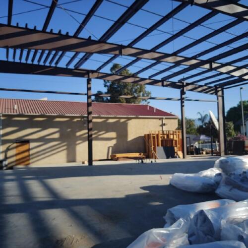6000 Sq Ft Metal Building Workshop Construction Perigon Development 