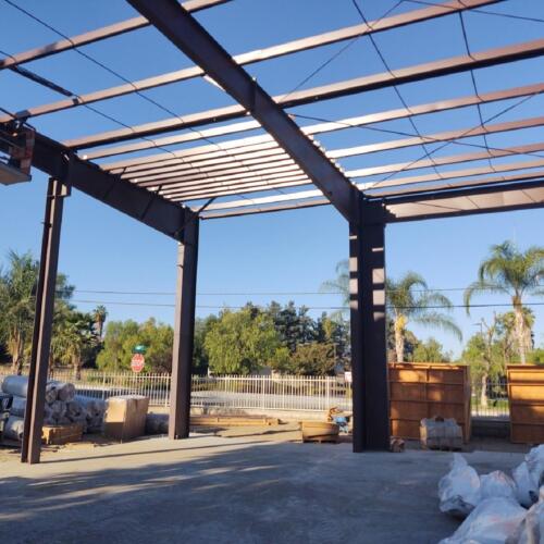 6000 Sq Ft Metal Building Workshop Construction Perigon Development 